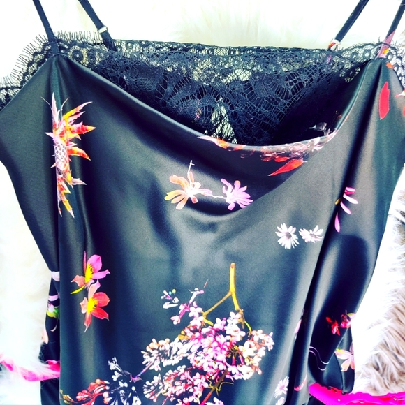 Victoria's Secret Other - Victoria's Secret "CHERRY BLOSSOM" Body Suit Gorgeous MUST SEE❤️ peekaboo & lace